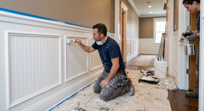 Beadboard Painting in Wilmington, NC