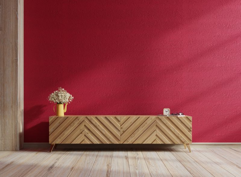 Vibrant Abstract Accent Wall