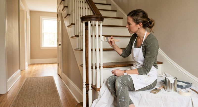 Bannister Staining in Wilmington, NC