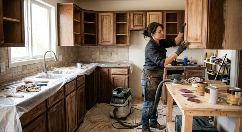 Cabinets Refinishing in Lafayette, IN