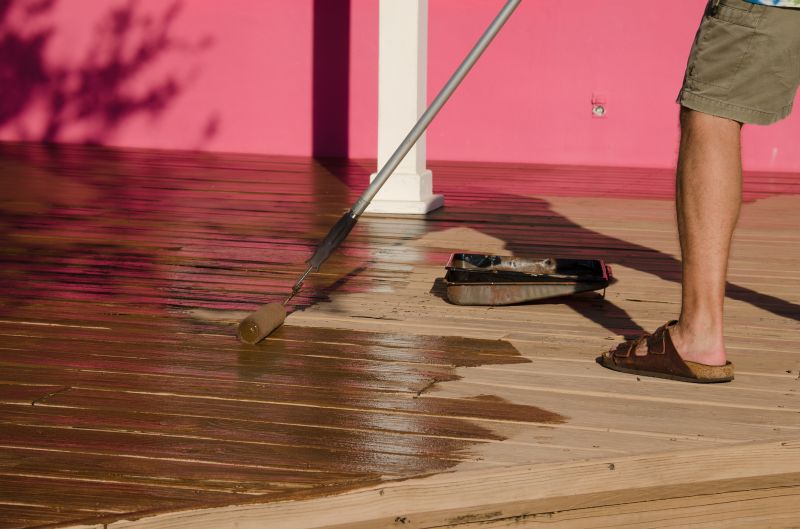 Cedar Deck Staining in Waco, TX