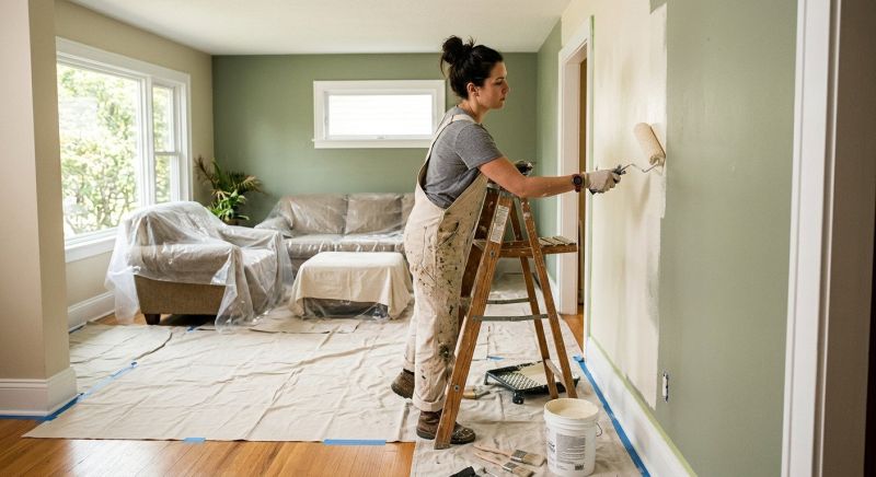 Ceiling Painting Service in Kansas City, KS