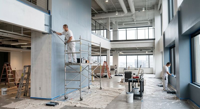 Commercial Ceiling Painting in Boulder, CO