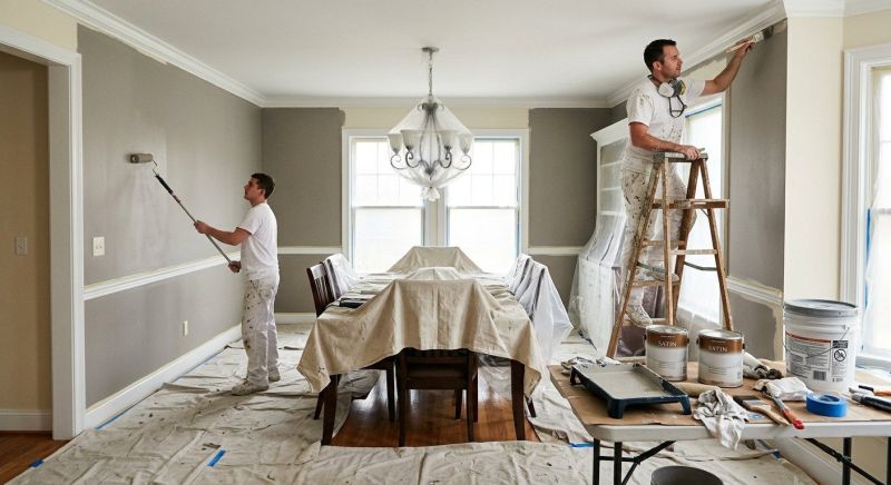 Crown Molding Painting in Wilmington, NC