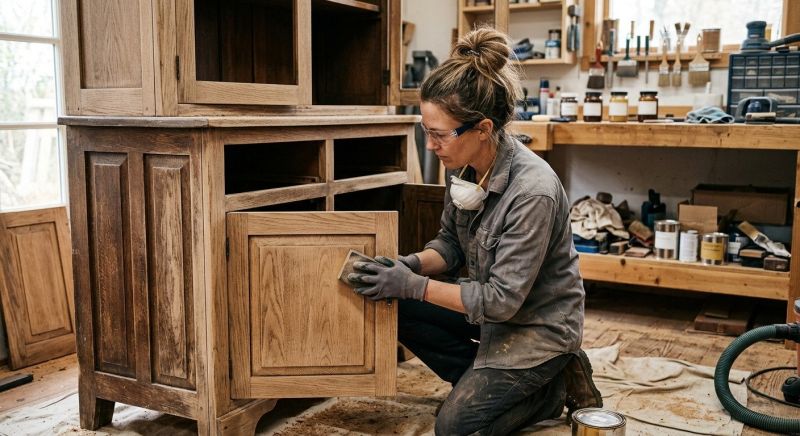 Cupboard Refinishing in Lafayette, IN