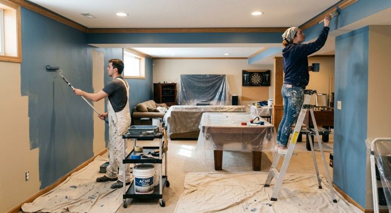 Exercise Room Painting in Wilmington, NC