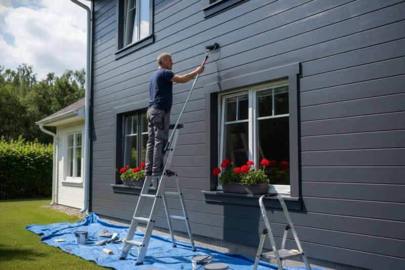 Exterior Whitewashing in Longmont, CO