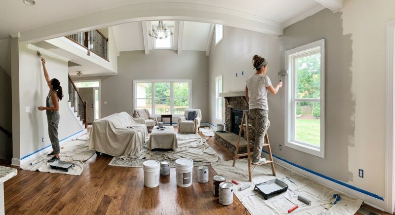 Hallway Painting in Wilmington, NC