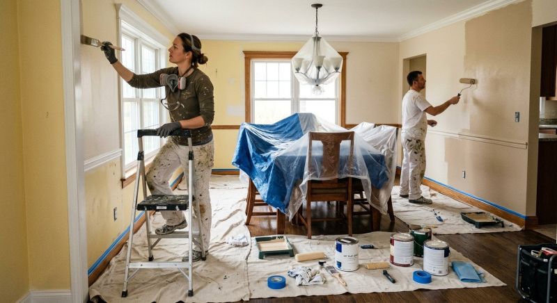 Kitchen Painting in Wilmington, NC