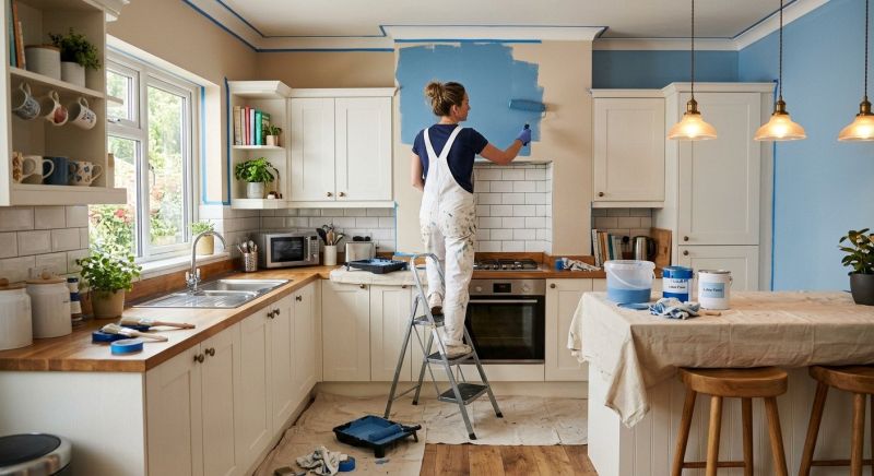 Kitchen Painting in Waco, TX