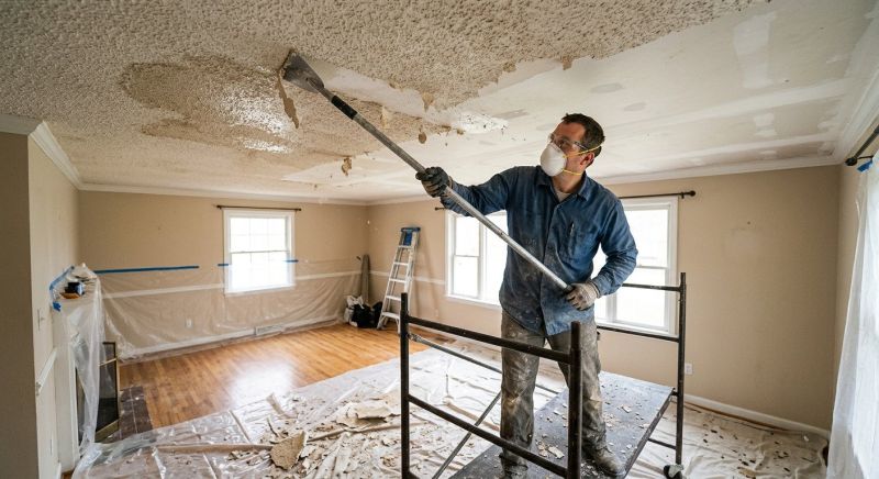 Popcorn Ceiling Removal in Waco, TX