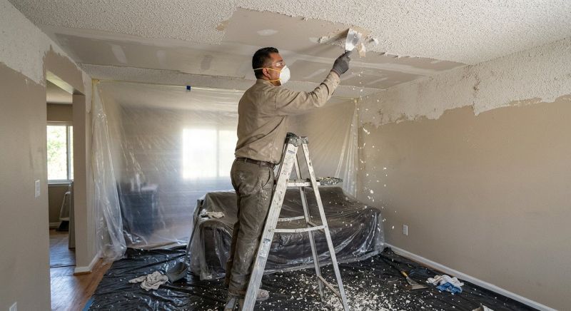 Popcorn Ceiling Stripping in Waco, TX
