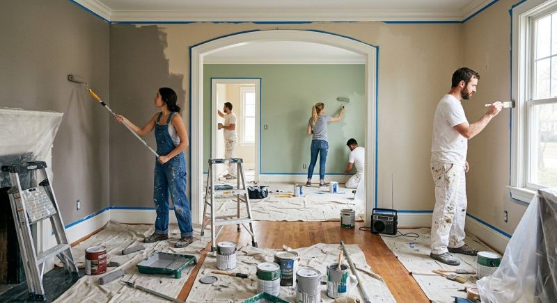 Renovation Painting in Wilmington, NC