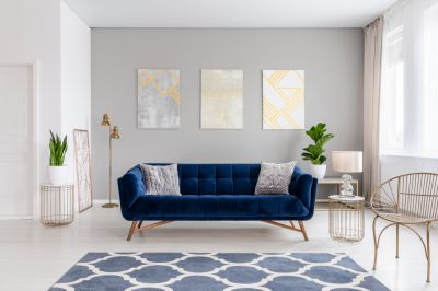 Make a Bare Room Look More Interesting with an Accent Wall!