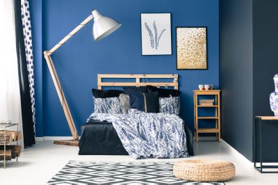 Paint an Accent Wall in a Complementary Color!